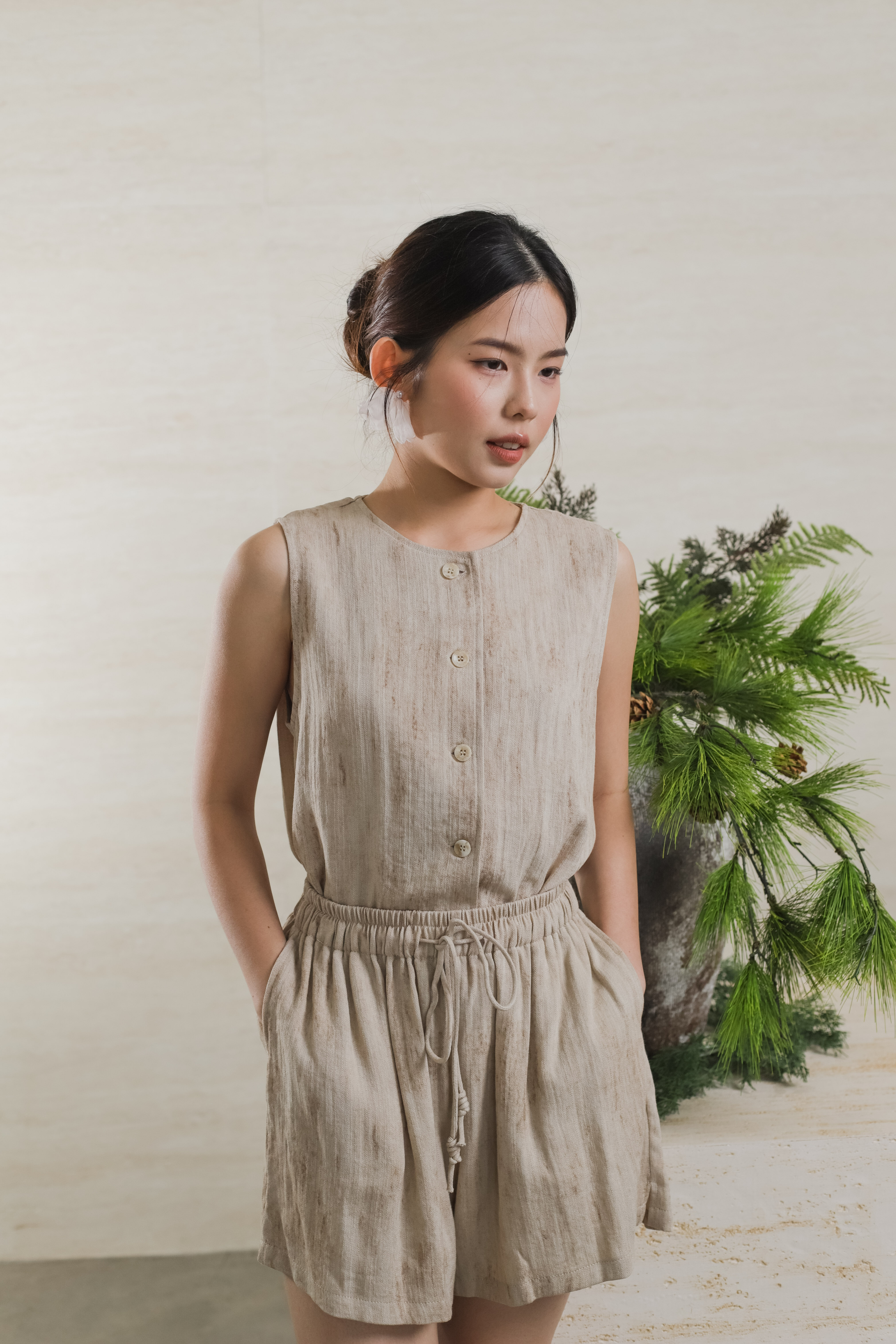 Mossy Relaxed Short Sand - 2570PSSAN