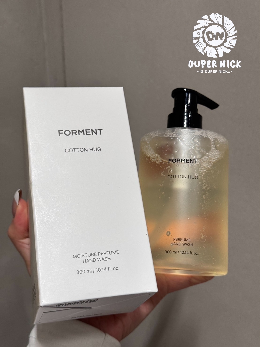 Forment 棉花擁抱洗手露300ml