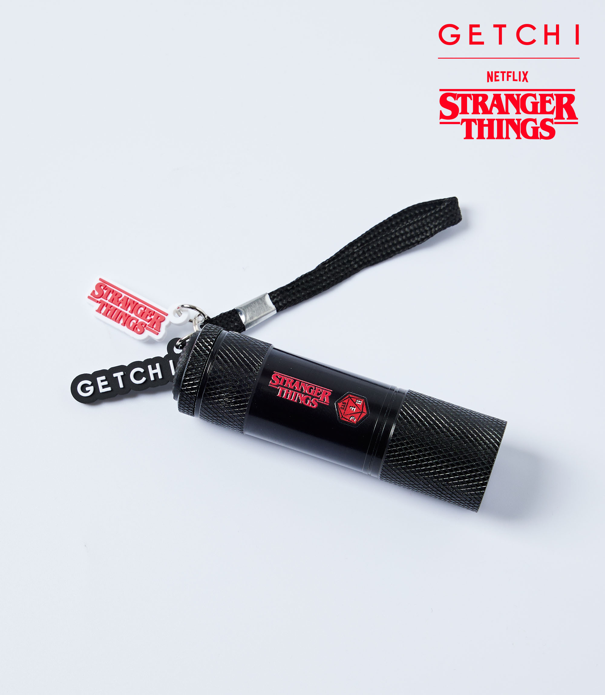 Getchi X Stranger Things KEY CHAINS怪奇物語聯名骰子手電筒