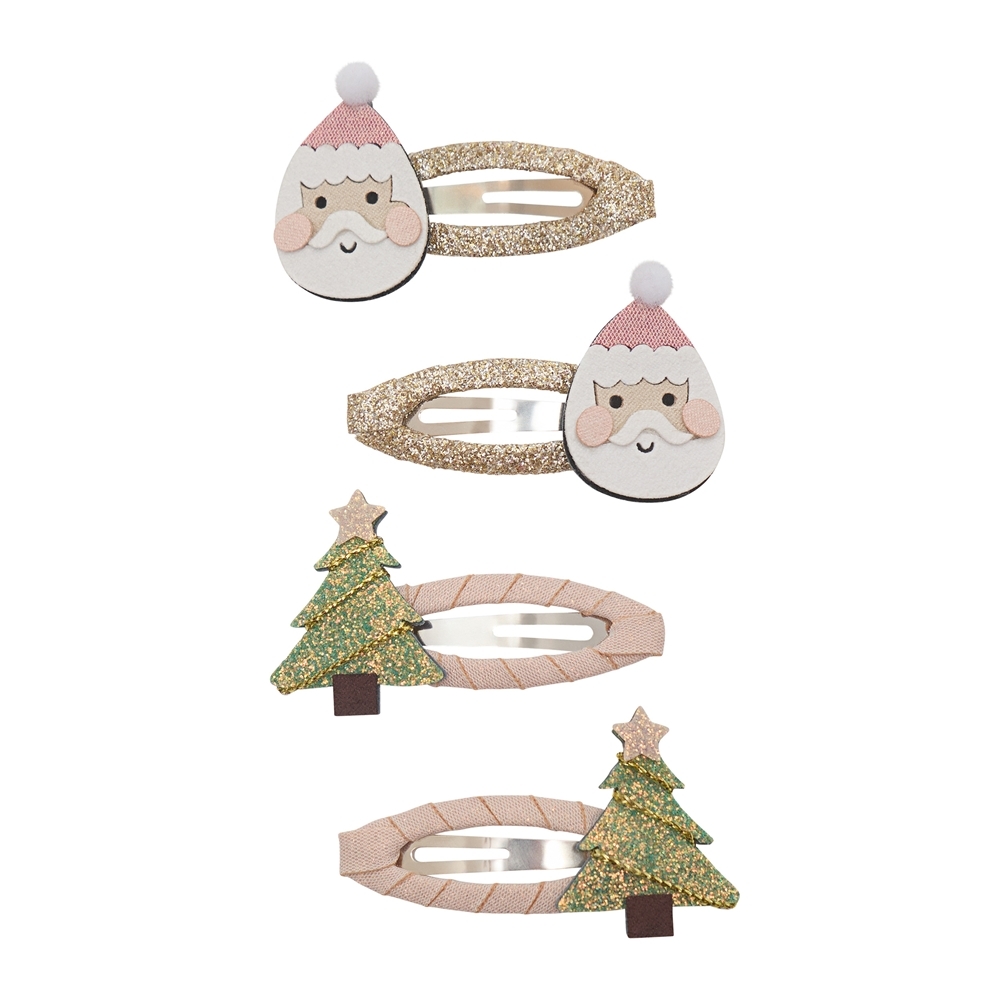 Mimi & Lula Xmas聖誕老公公滴答夾4入