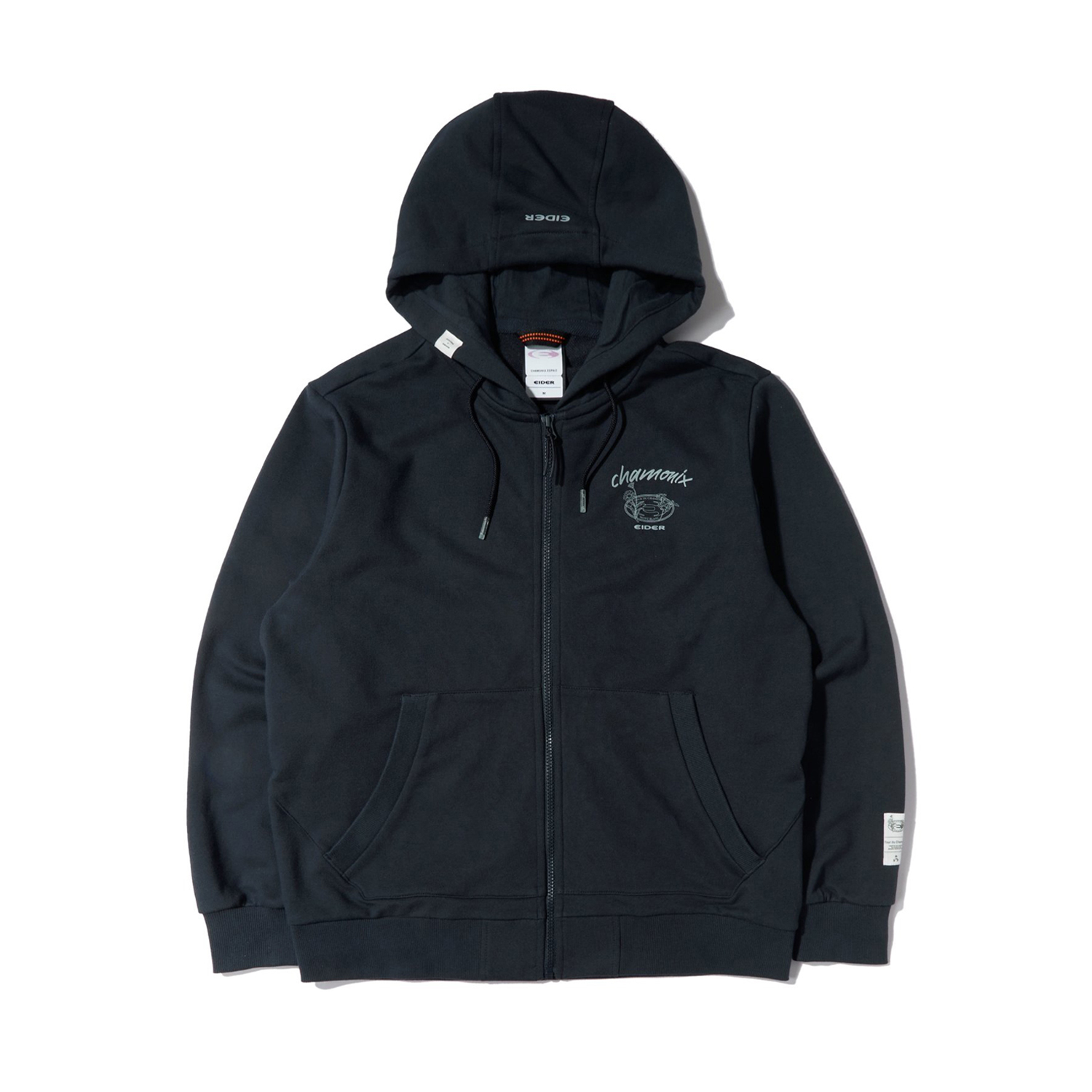 【EIDER】中性快乾連帽外套 / 23EDUP23141-[香草白、黑]