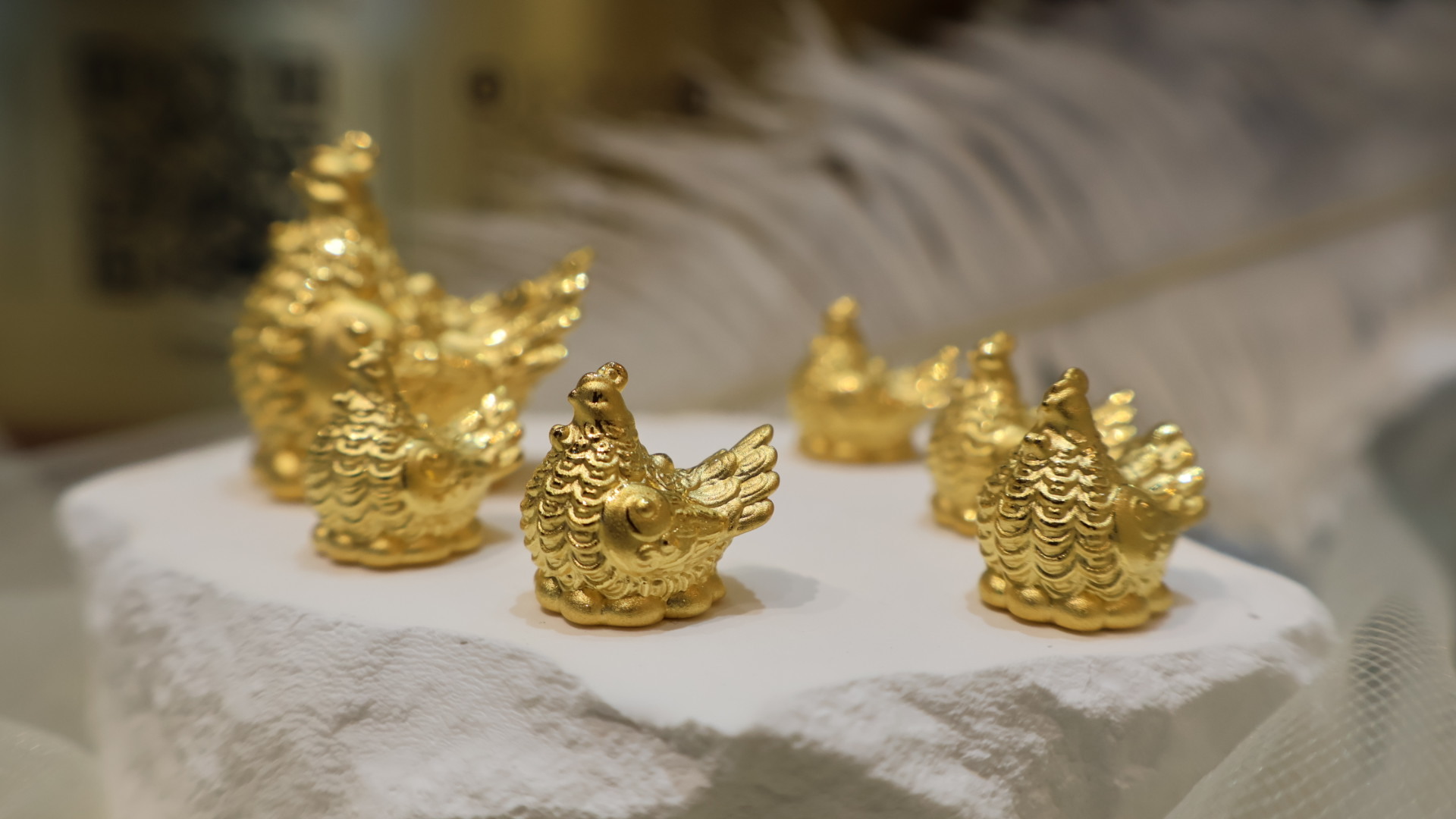 金雞報喜小金擺