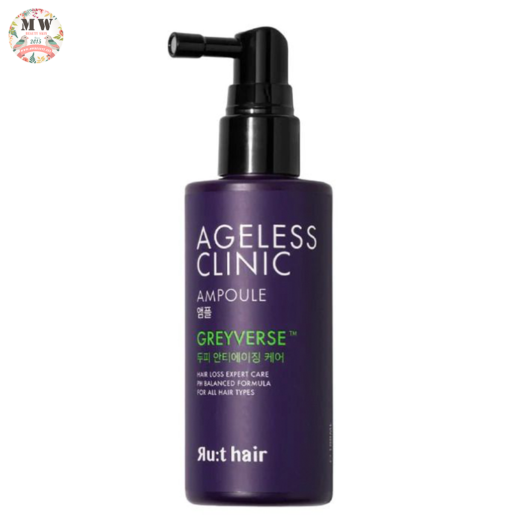 韓國 AgeLess Clinic Set RU:T HAIR 防脫黑髮皇 防脫安瓶精華