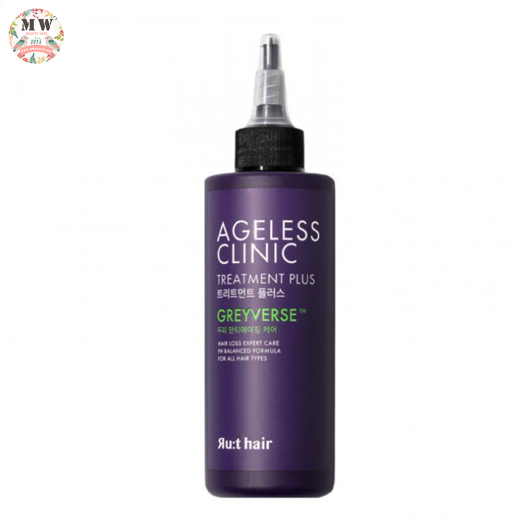 韓國 AgeLess Clinic Set RU:T HAIR 防脫黑髮皇 護髮素