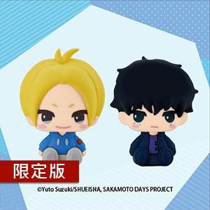 26年5月 POTE RABA吉祥物系列 坂本日常 朝倉新 & 勢羽夏生 (全高約80mm)