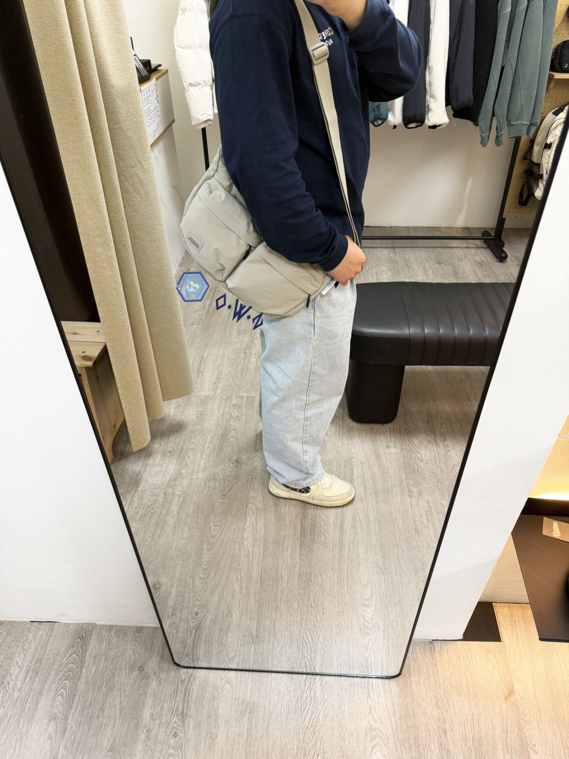 【OWN】NATIONAL GEOGRAPHIC 國家地理 側背包 輕量 半月包 大容量 多空間 肩背包 斜背包 不分男女 黑色 卡其