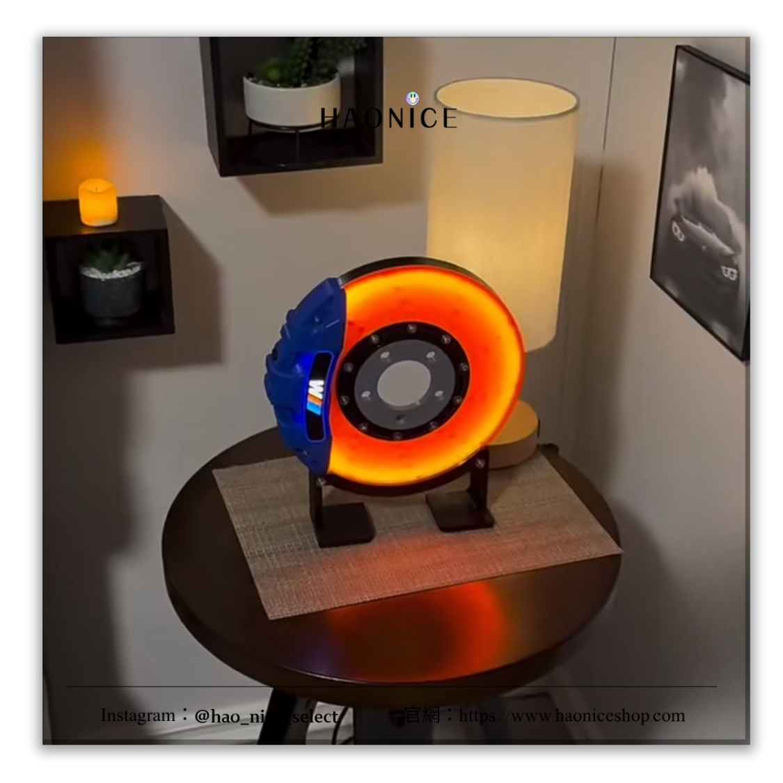 【HAO NICE】目光收割機🤩 BMW M系列 寶馬 煞車盤 卡鉗造型LED氛圍燈 夜燈 擺飾燈 收藏