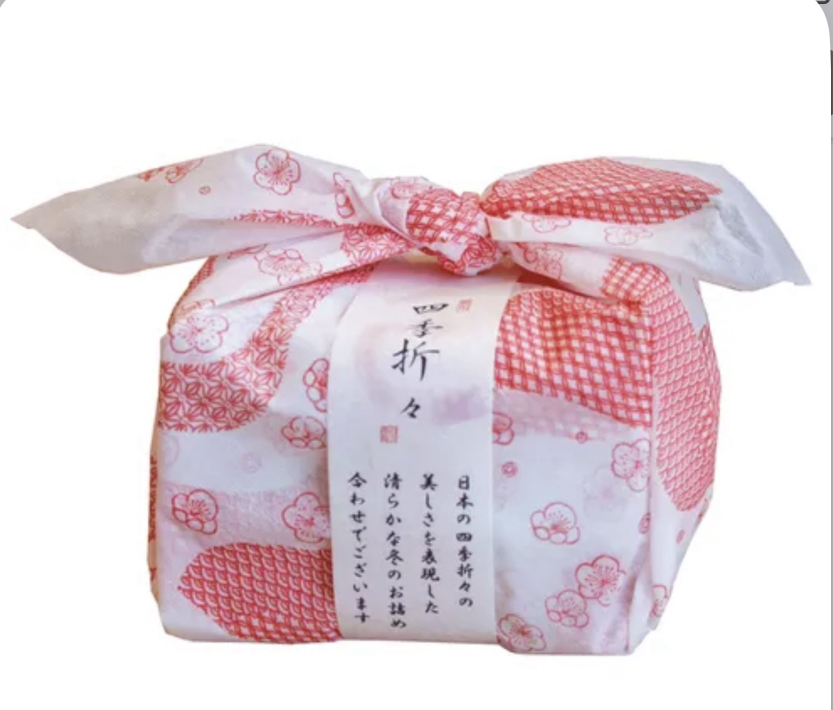 四季冬季風呂敷