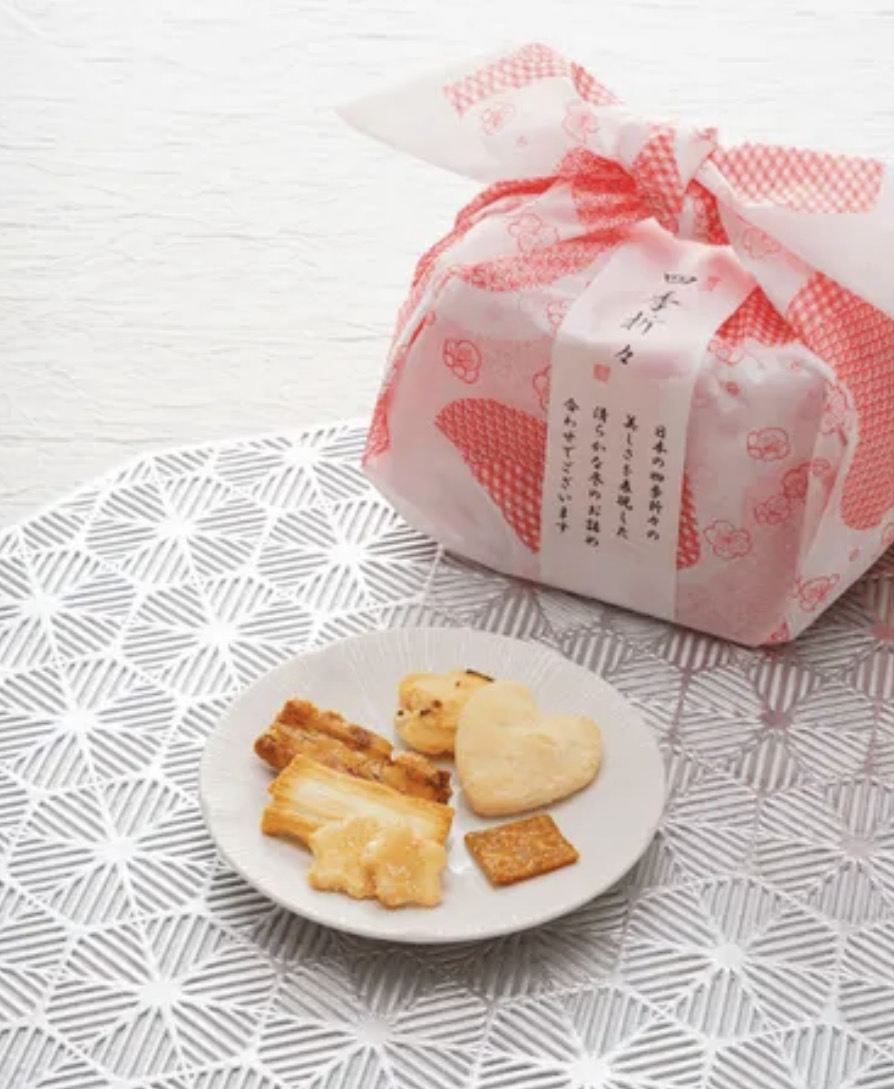 四季冬季風呂敷