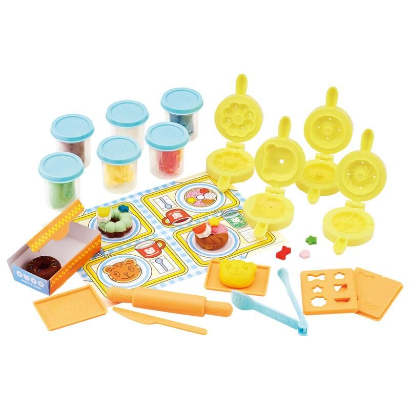 BANDAI 代理版 巧虎組裝積木系列 益智黏土系列  甜甜圈商店 BT174949