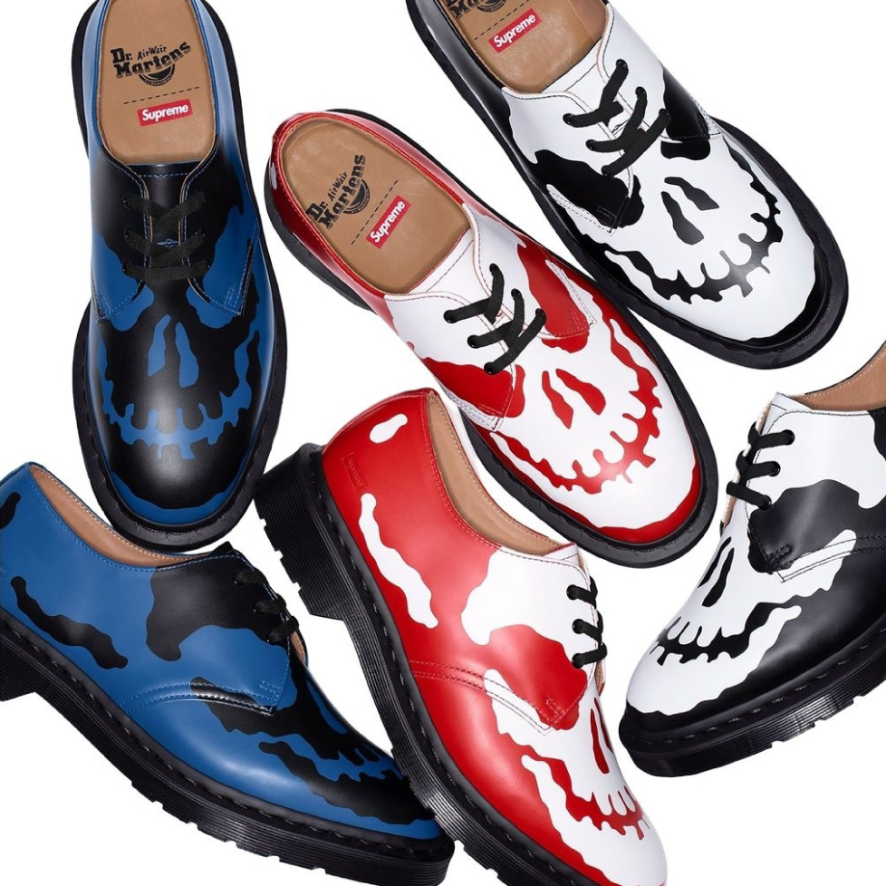 【Focus Store】預購 Dr.Martens x Supreme FW25 1461 3-Eye Shoe 三色