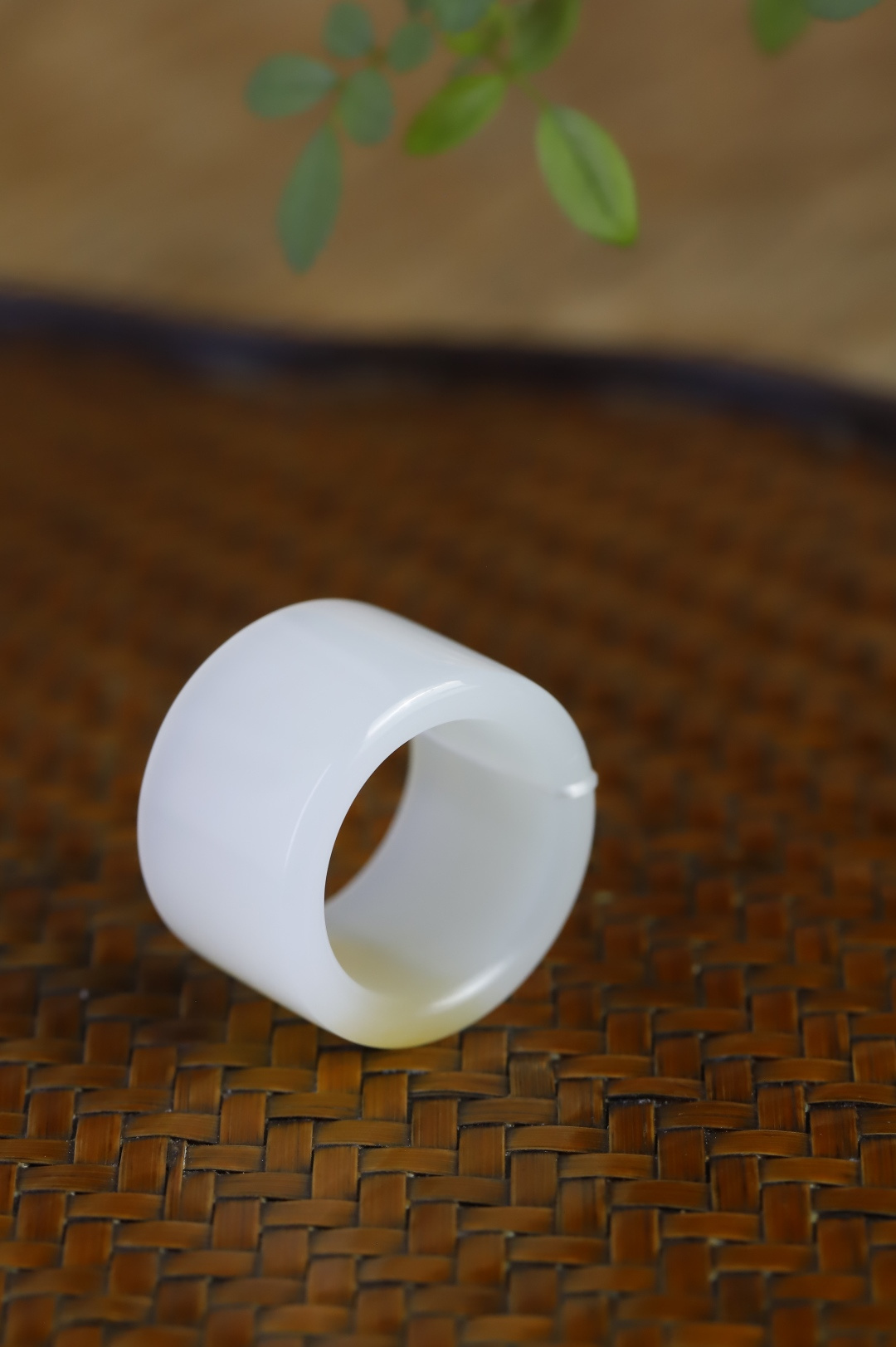 1117122 和田玉且末扳指 (內徑 18mm)