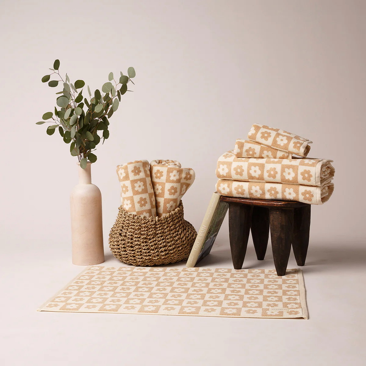 Slowtide Gigi 浴室地墊 杏色