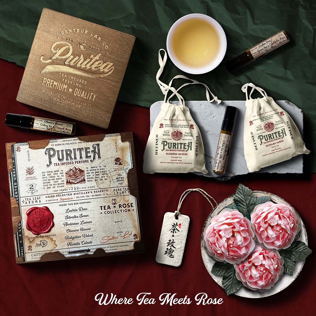 Senteur Lab-Tea & Rose Discovery Set瑰茗探索禮盒-5mlx6