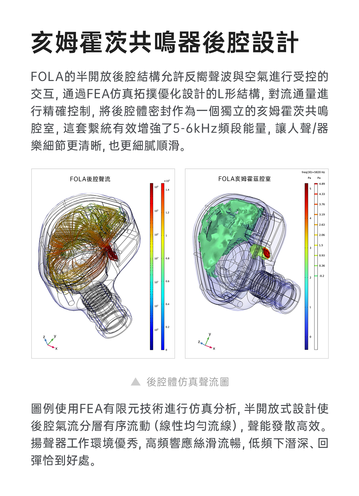 Tanchijim Fola 7.1環繞聲入耳式耳機 - 亥姆霍茨共鳴器後腔設計
