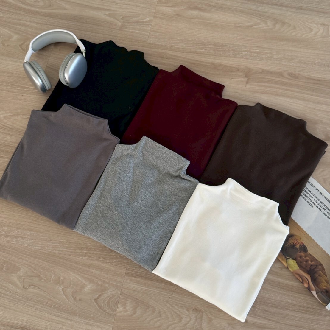 熱銷回歸!冬日必買款✨加倍加!內刷毛立領打底衣