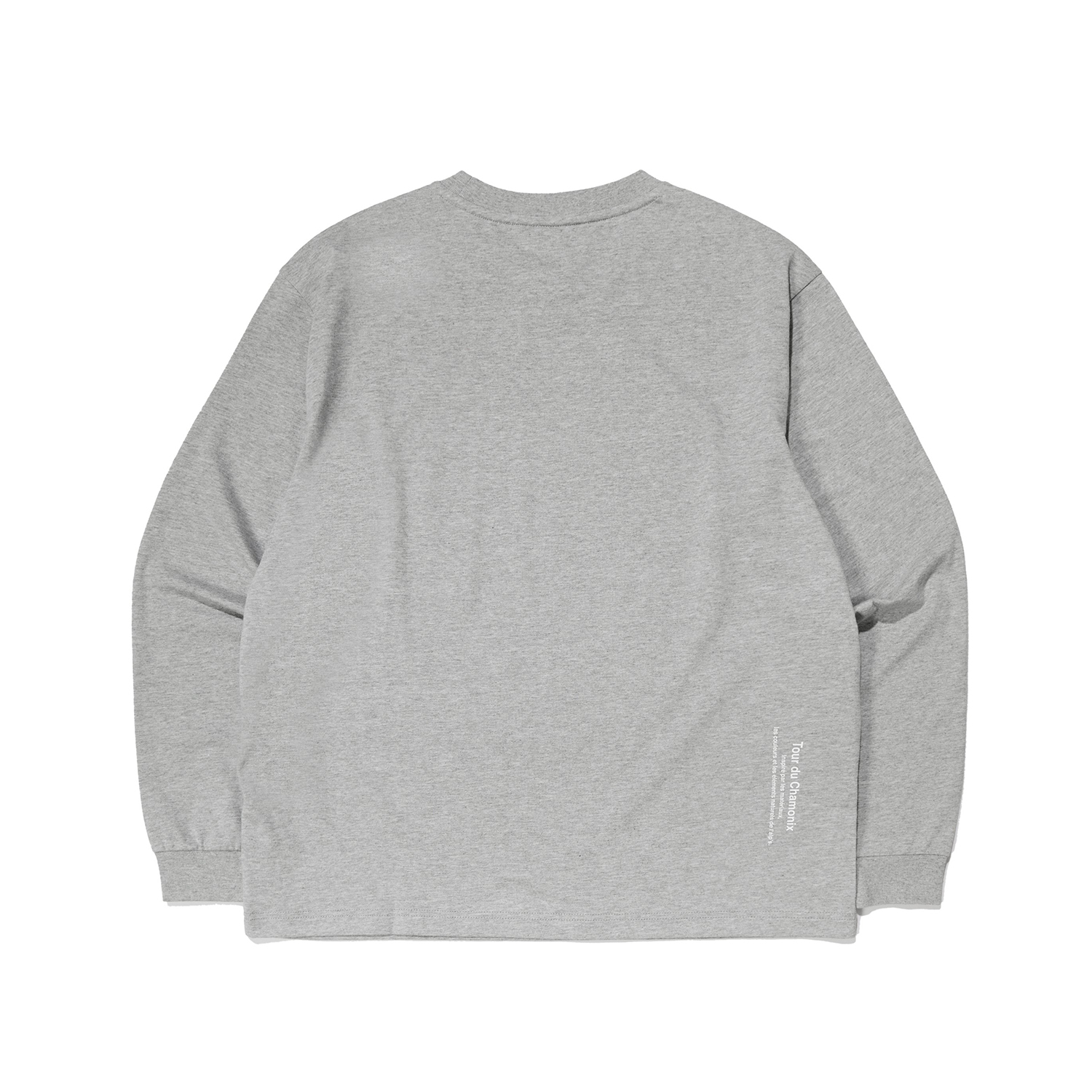 【EIDER】中性排汗快乾長袖上衣 / 23EDUU23242-[混色灰、白、黑]