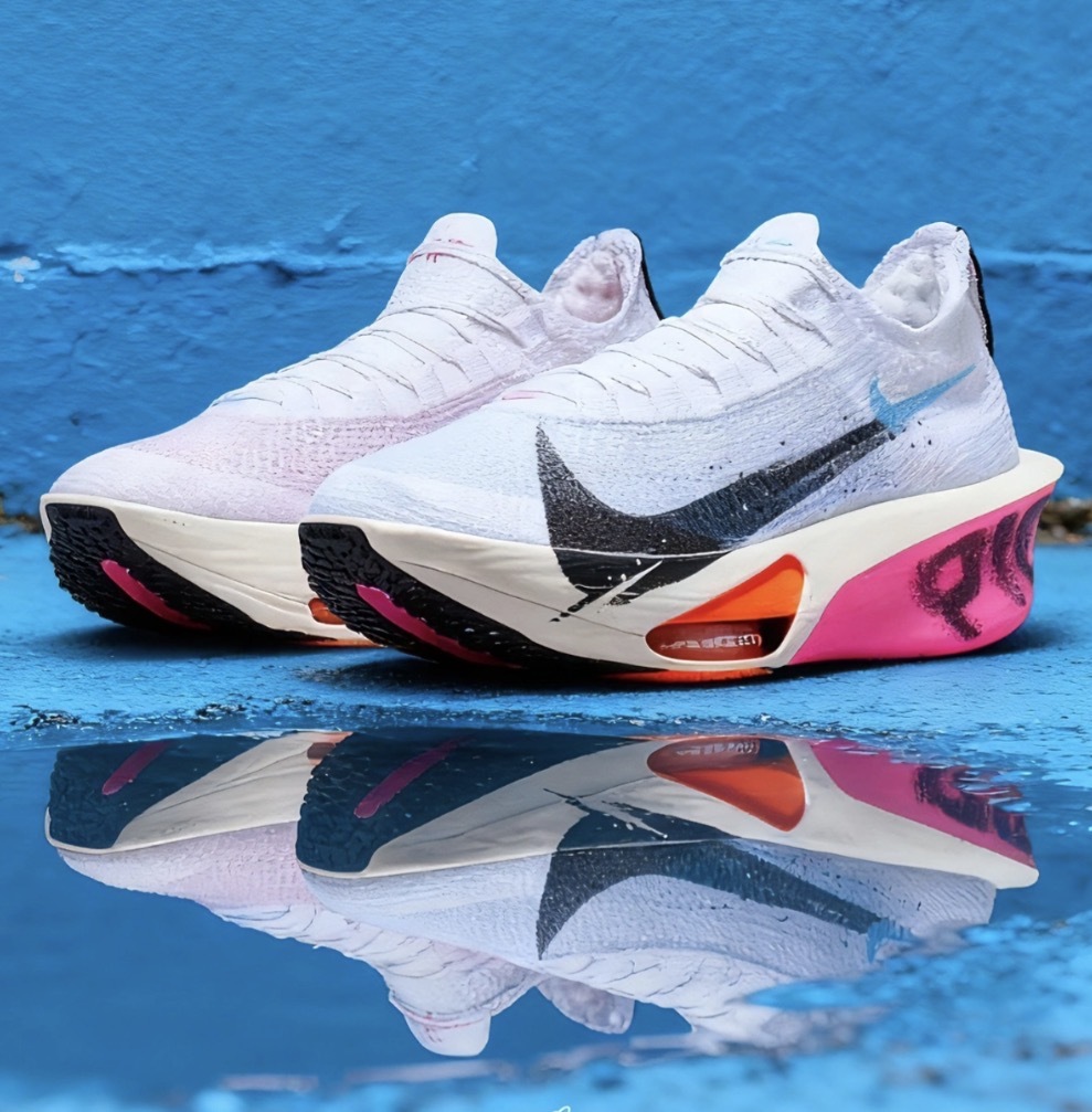 男鞋 NIKE AIR ZOOM ALPHAFLY NEXT% 3 白粉藍 碳纖維 緩震 透氣 慢跑 運動鞋【IM6673-100】