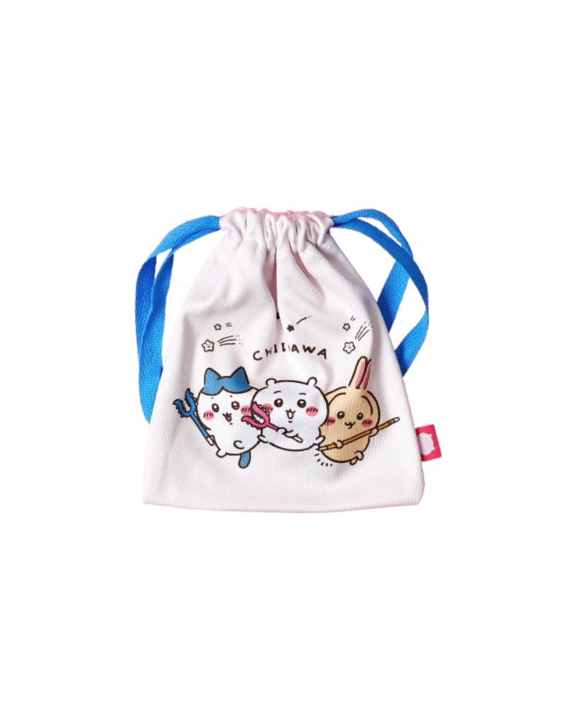 Chiikawa 矽膠鏡子連索繩袋