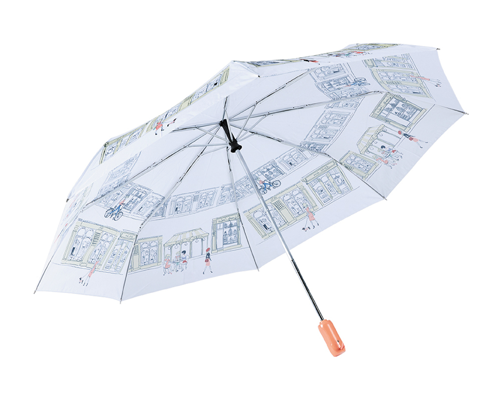 RAINSTORY漫步巴黎抗UV雙人自動傘