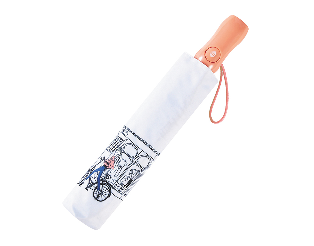 RAINSTORY漫步巴黎抗UV雙人自動傘