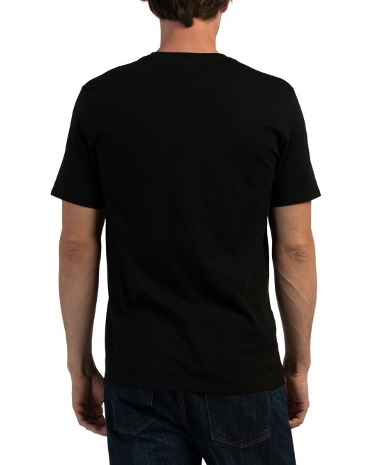 【直播】KARL LAGERFELD PARIS LL112624 男裝圖案短袖上衣(黑色)