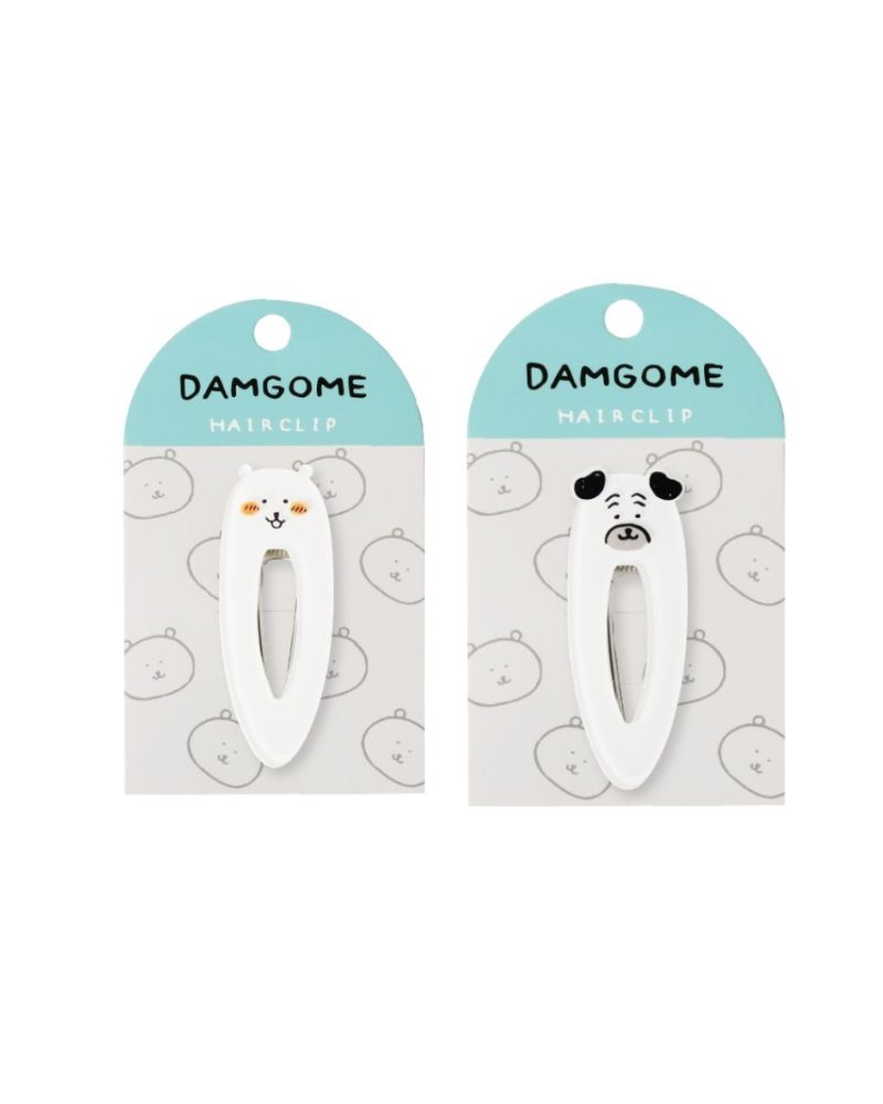 自嘲熊/八哥 大頭髮夾