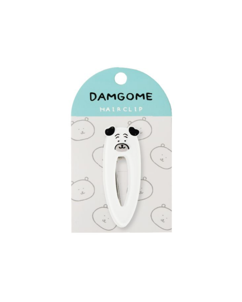 自嘲熊/八哥 大頭髮夾