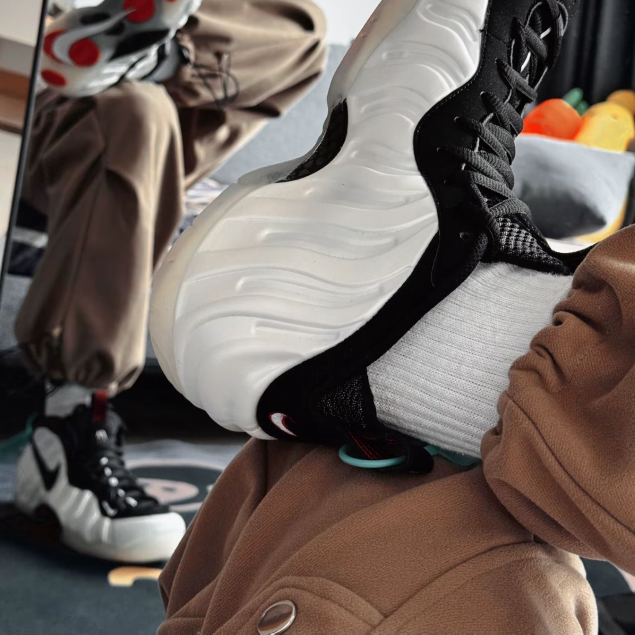 NICEDAY 現貨 Nike Air Foamposite Pro Pearl 2025 奶油白 貝殼 太空鞋 男鞋 HF0794-200