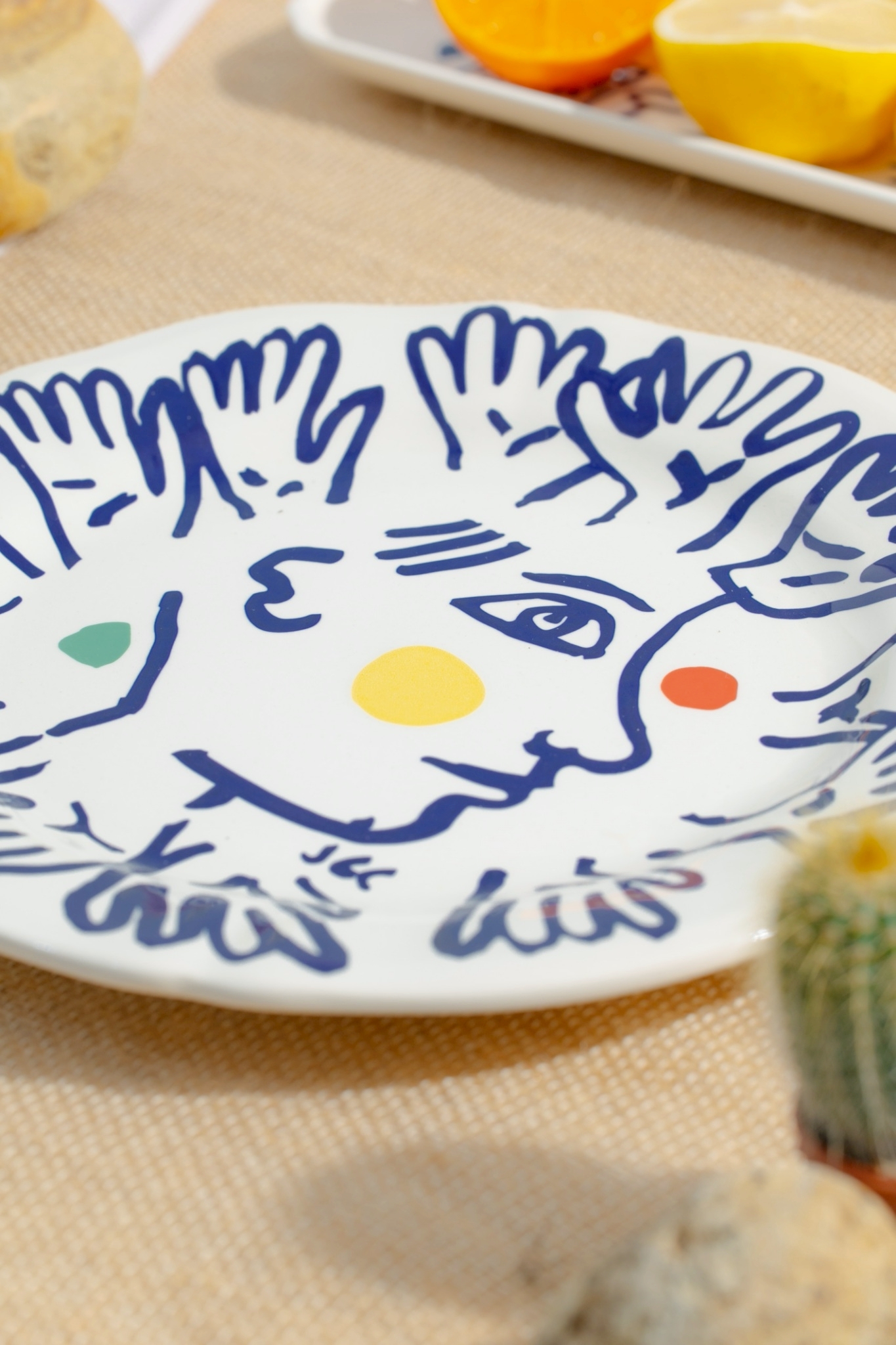 GIEN｜ L'Archipel Sentimental 系列 - 餐盤 23.2cm