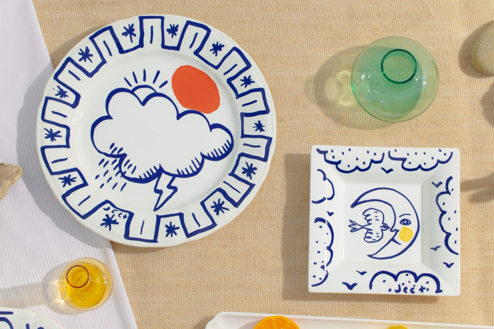 GIEN｜ L'Archipel Sentimental 系列 - 餐盤 17cm