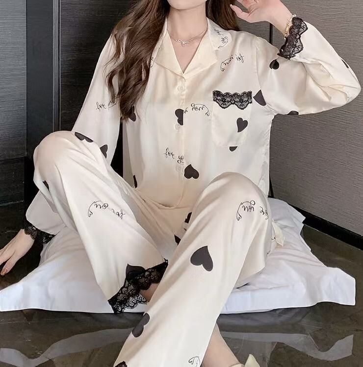 🎈K3287  ▶️愛心睡衣 👉B:cm L:cm