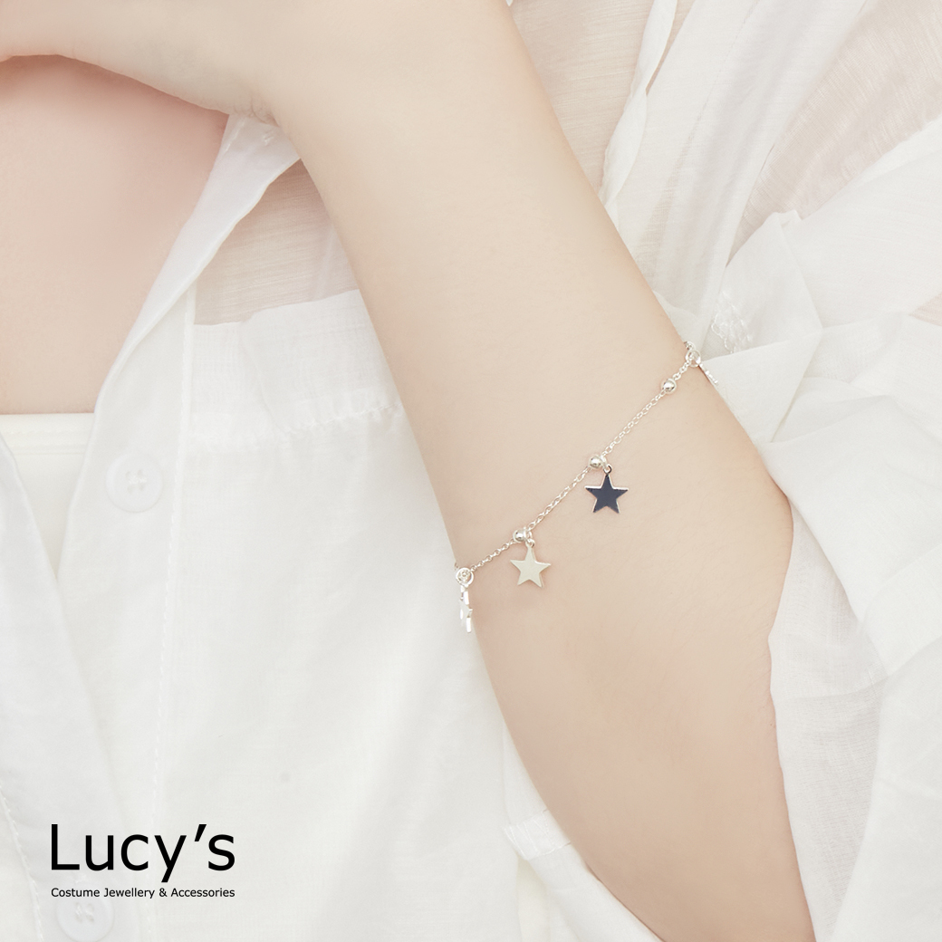 925純銀 繁星 手鍊 (125323)