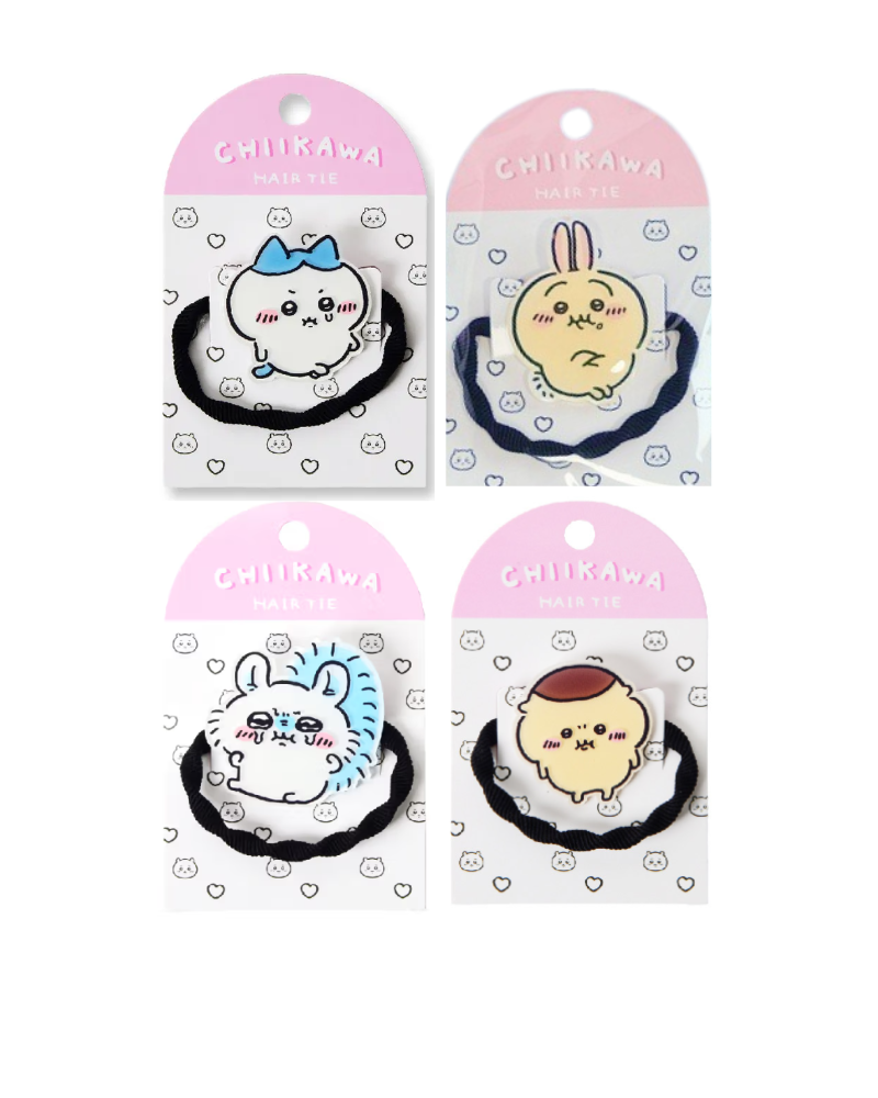 Chiikawa 亞加力髮圈 (小八/Usagi 兔兔/飛鼠/栗子饅頭)