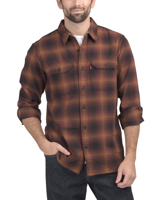 【直播】LEVIS LL112654 男裝格紋襯衫