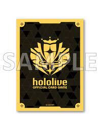 hololive OFFICIAL CARD GAME Official 角色卡套 vol.25『ブランドロゴ（Yellow）』