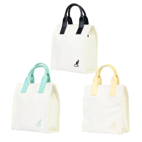 KANGOL 側背包 白 黑 綠 黃 帆布包 手提 小方包 包包 6555171520 6555171561 6555171571
