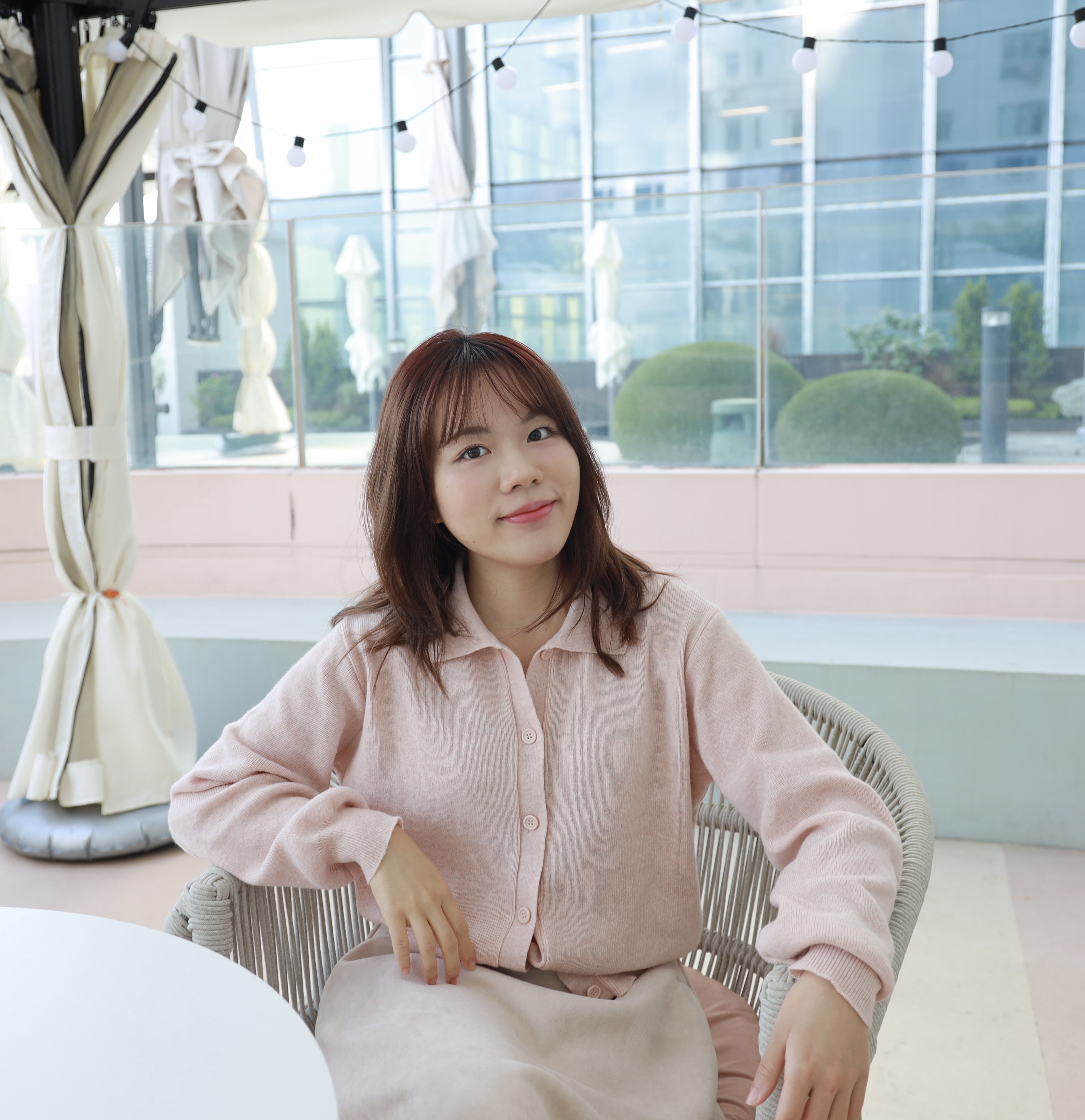 ||TOP591|| 反領簡約軟針織外套TOP