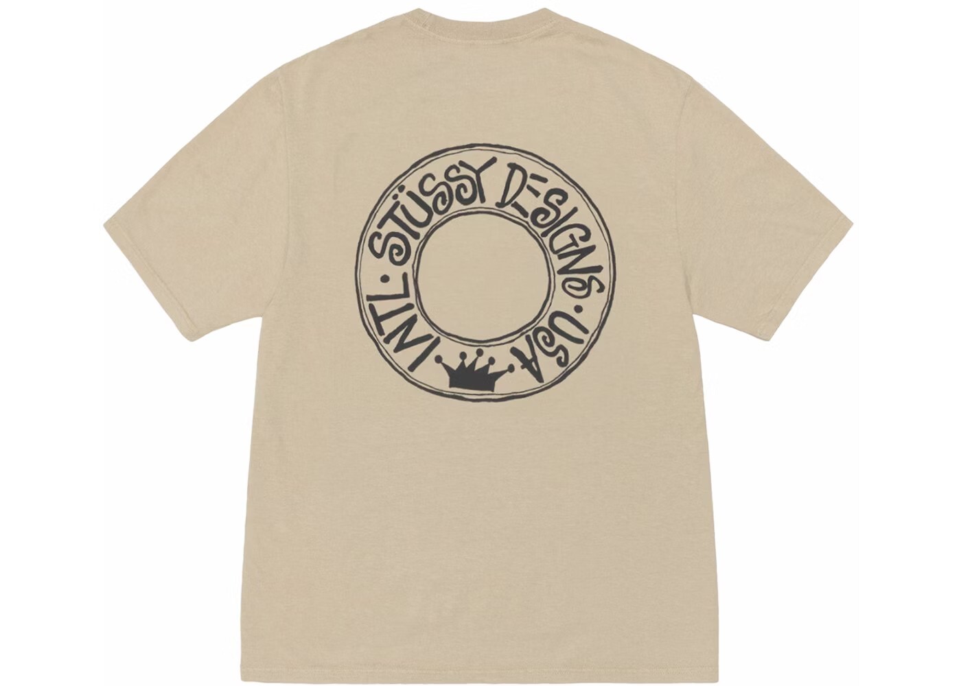 限量現貨Stussy Buana Pigment Dyed Tee 卡其