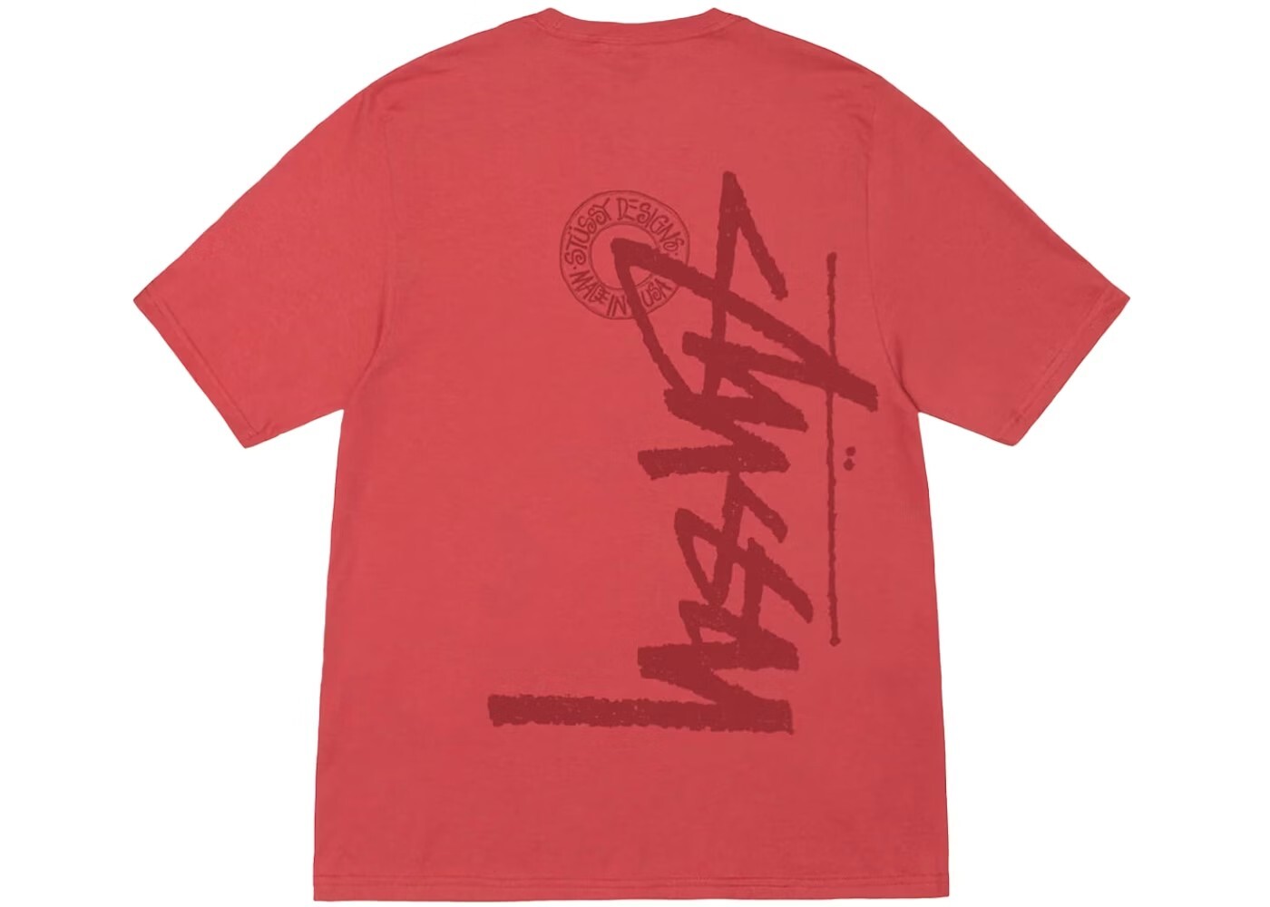 限量現貨 Stussy BUANA STOCK TEE Red