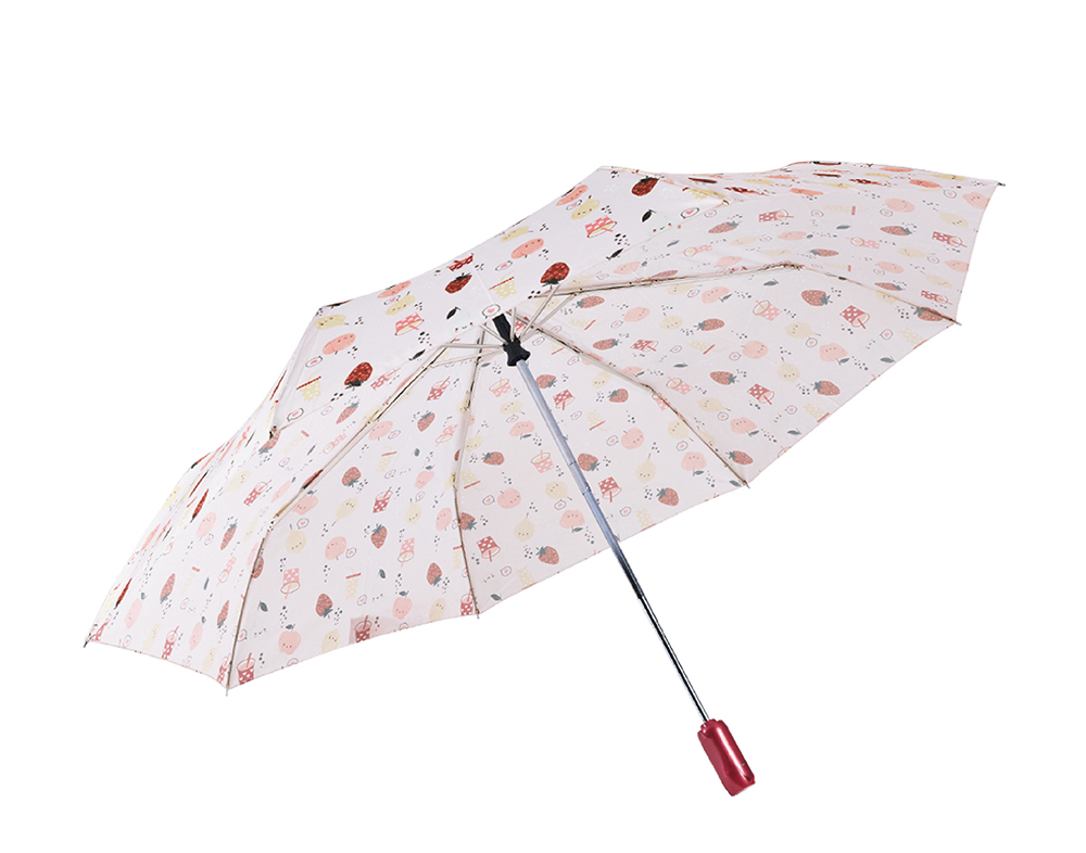 RAINSTORY莓好時光抗UV雙人自動傘