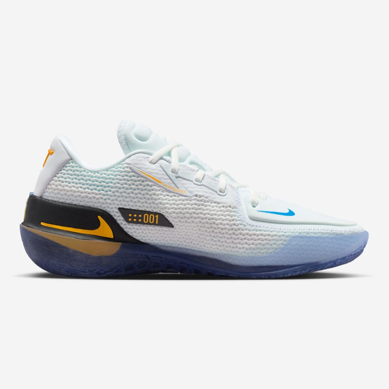 【連線代購商品】男鞋 NIKE AIR ZOOM GT CUT EP 'WHITE PHOTO BLUE' 白藍 緩震 實戰 籃球鞋【CZ0176-103】 GTCUT