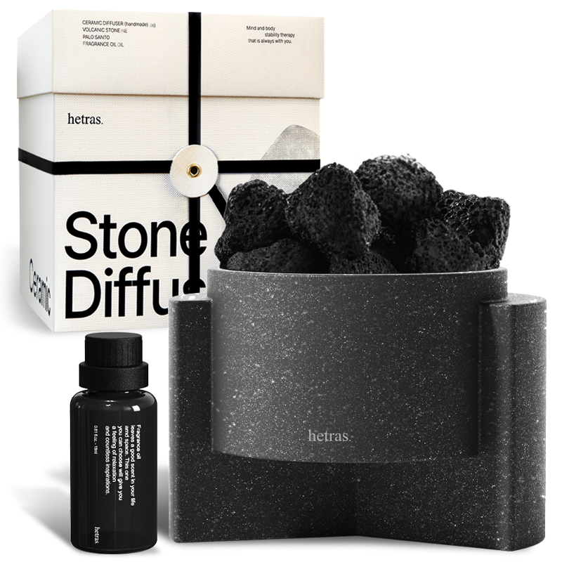 HETRAS Premium Ceramic Stone Diffuser Set