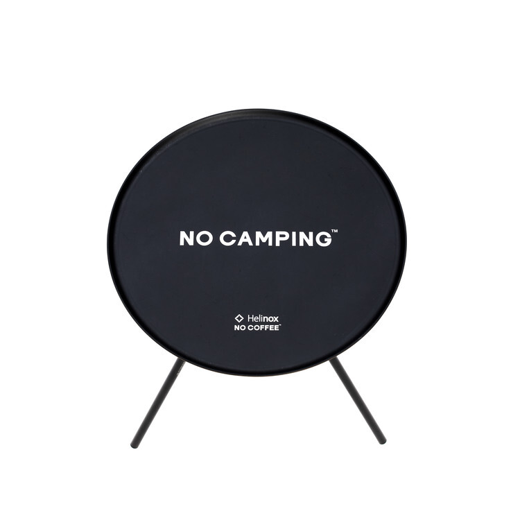 NO COFFEE × Helinox 聯名野營桌