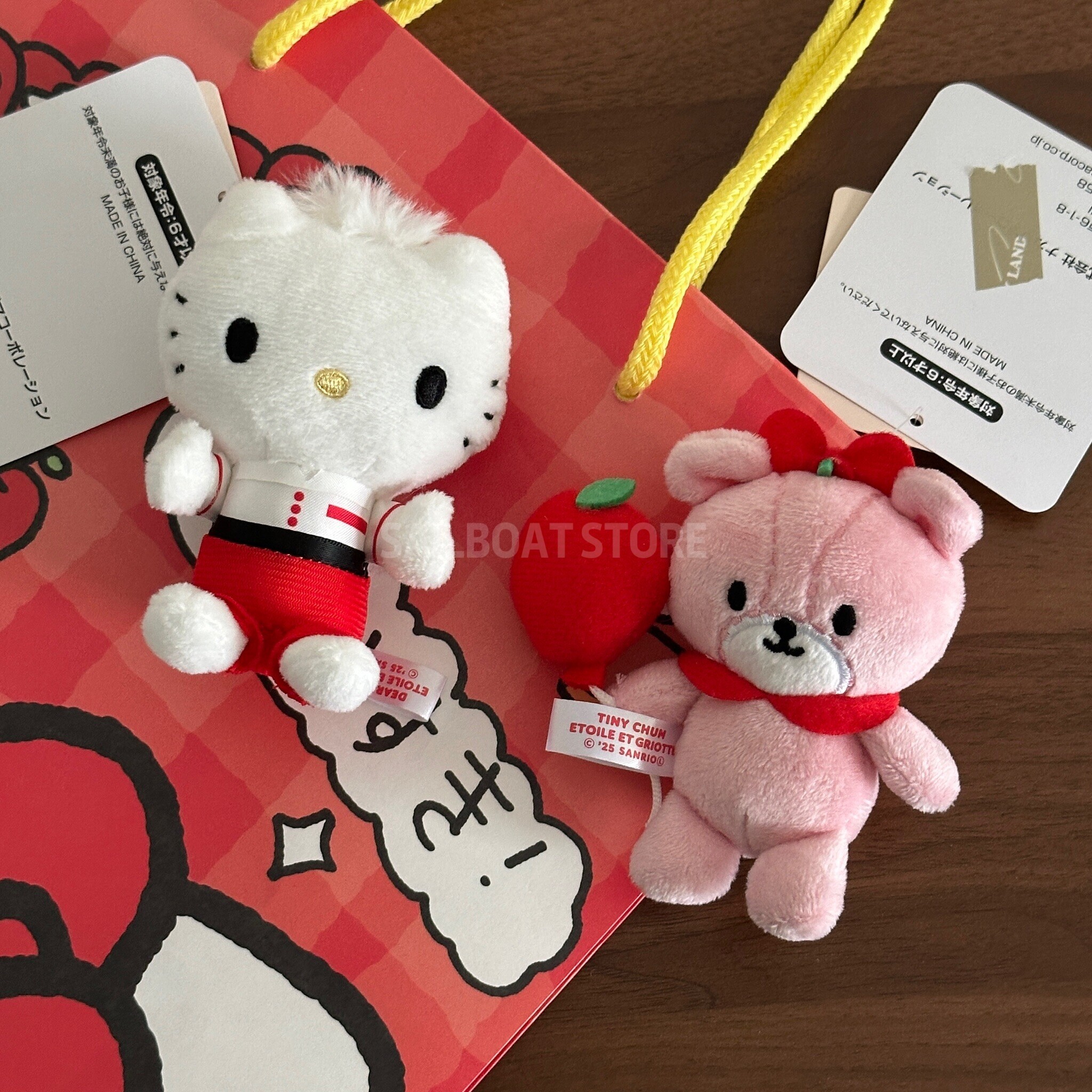 #預購 🇯🇵日本 凱蒂貓 × Etoile et Griotte 🍎蘋果餐廳系列 吊飾娃娃 周邊