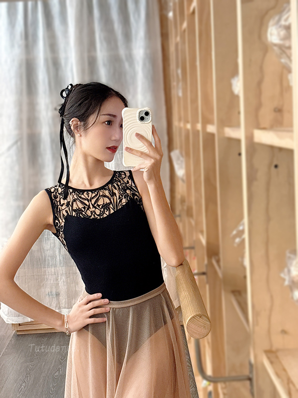 俄羅斯 Grishko【GR-DA5018 背心高胯舞衣】可放胸墊