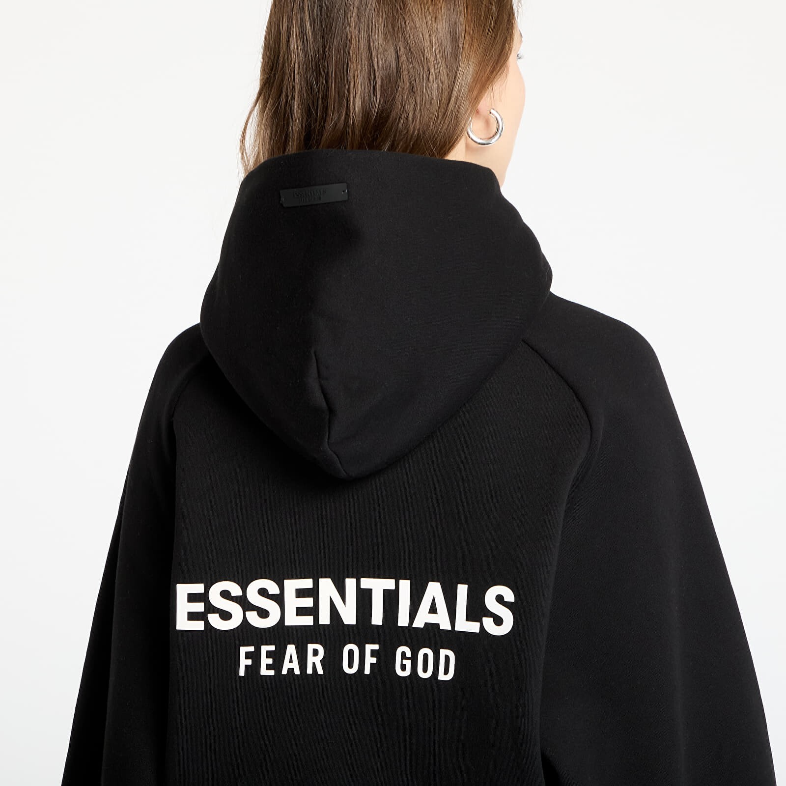 限量現貨 Fear of God Essentials Fleece Cropped Fleece Hoodie 短版女款