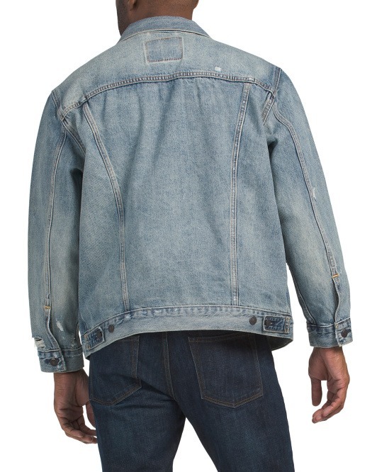【直播】LEVIS LL112662 Relaxed Fit Denim Trucker 男裝外套