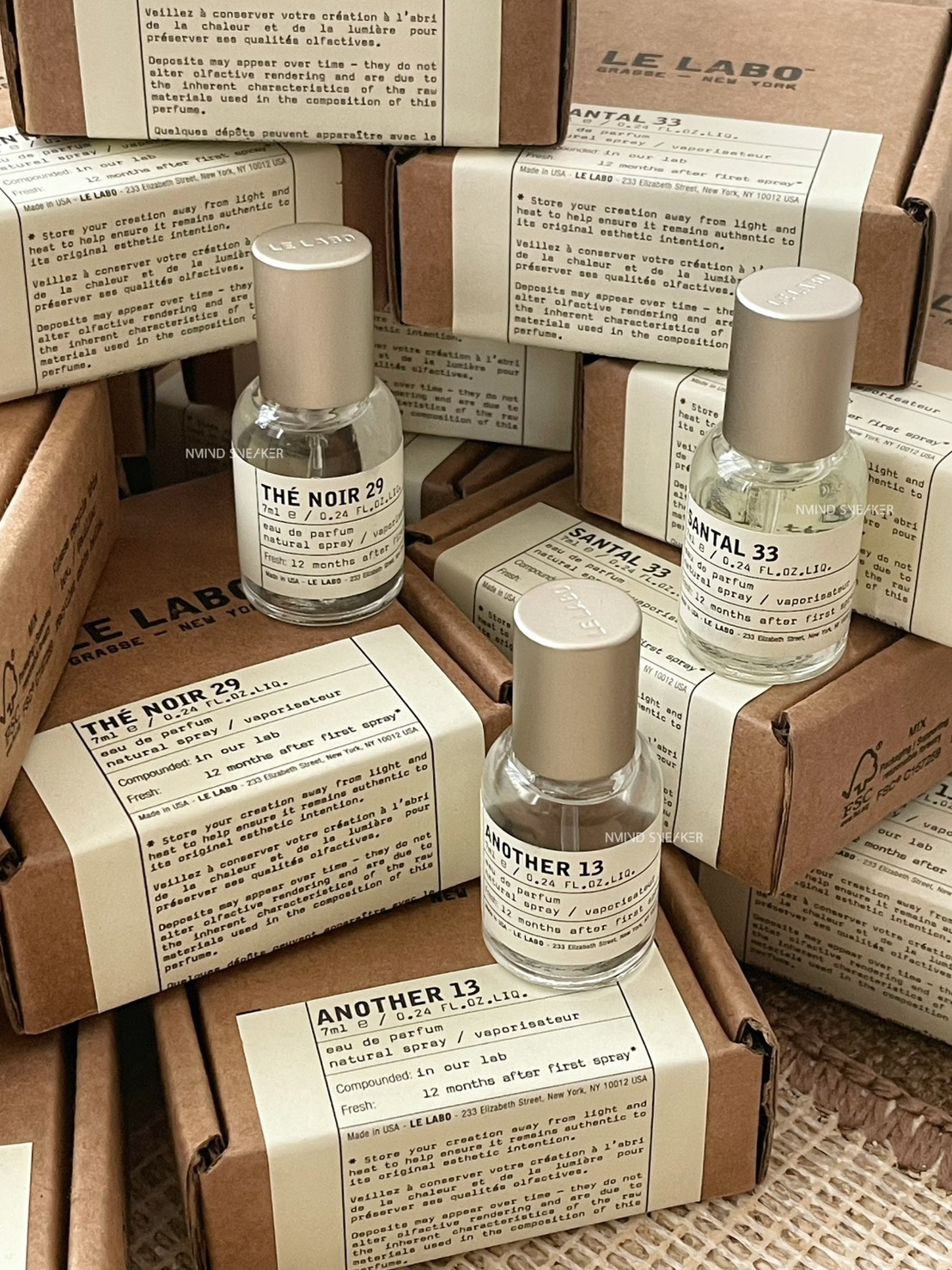 <快速出貨> LE LABO 迷你瓶淡香精 7ml  #13 #29 #33