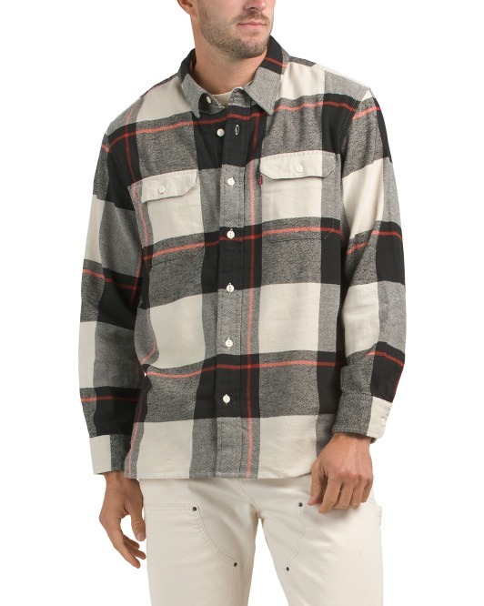 【直播】LEVIS LL112665 男裝格紋襯衫